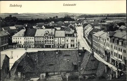 Ak Radeburg in Sachsen, Panorama
