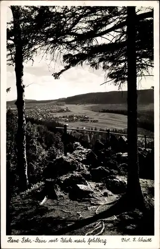 Ak Gehlberg Suhl in Thüringen, Panorama, Hans Kehr Stein