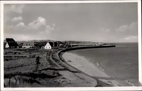 Ak Hörnum auf Sylt Nordfriesland, Oststrand, Hafeneinfahrt