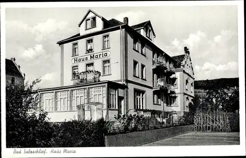 Ak Bad Salzschlirf in Hessen, Haus Maria