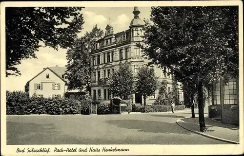 Ak Bad Salzschlirf in Hessen, Parkhotel, Haus Henkelmann