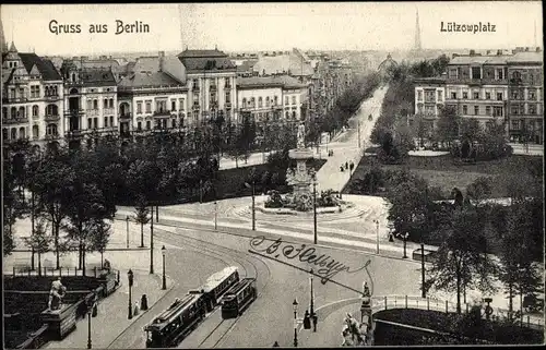 Ak Berlin Tiergarten, Lützow Platz