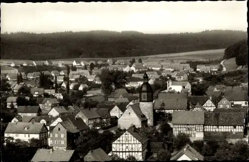 Ak Nentershausen in Hessen, Panorama, Vogelschau