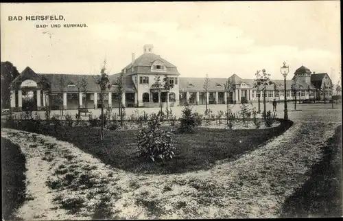 Ak Bad Hersfeld Hessen, Bad und Kurhaus