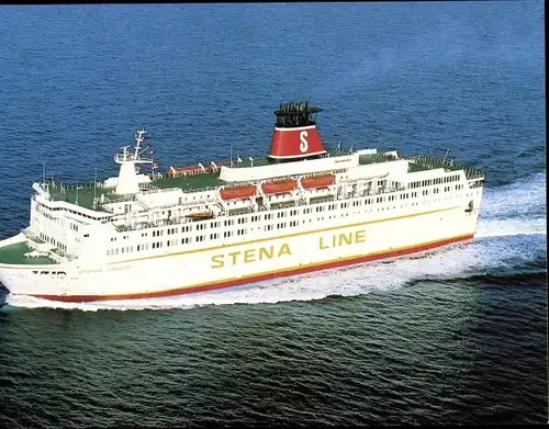 Ak Fährschiff Stena Danica der Stena Line, Linie Göteborg Frederikshavn