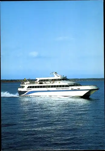 Ak Fährschiff, Linie Malmö Kopenhagen