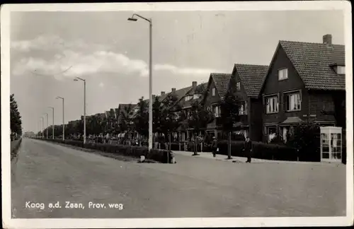 Ak Koog aan de Zaan Nordholland Niederlande, Prov. weg