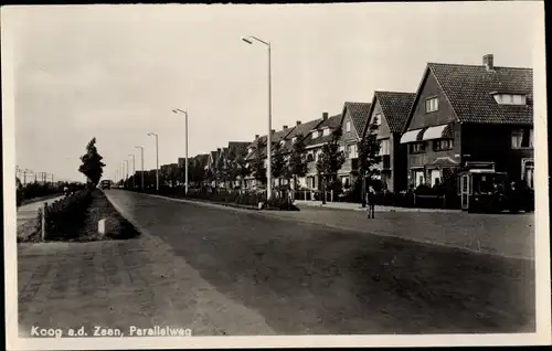 Ak Koog aan de Zaan Nordholland Niederlande, Parallelweg