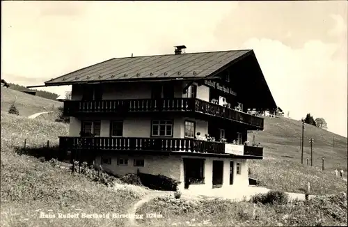Ak Hirschegg Mittelberg in Vorarlberg, Haus Rudolf Berthold