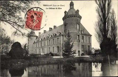 Ak Theillay Loir et Cher, Le Chateau de Rere