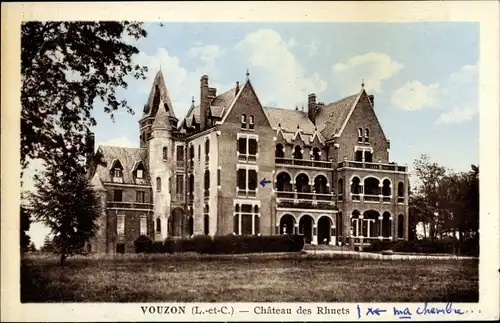 Ak Vouzon Loir et Cher, Chateau des Rhuets