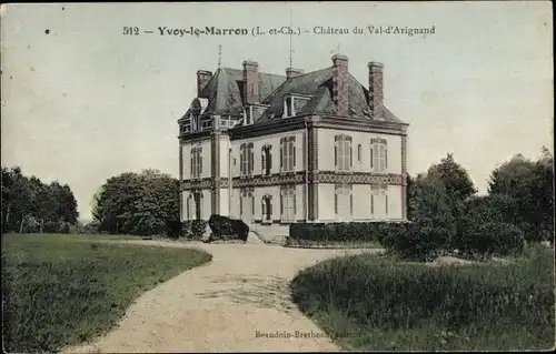 Ak Yvoy le Marron Loir et Cher, Chateau du Val d'Arignand