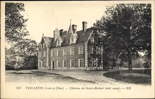 Ak Veilleins Loir-et-Cher, Chateau de Saint Hubert