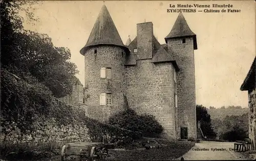 Ak Eymoutiers Haute Vienne, Chateau de Farsac