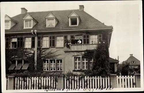 Foto Ak Freiburg im Breisgau Baden Württemberg, Blick auf ein Wohnhaus