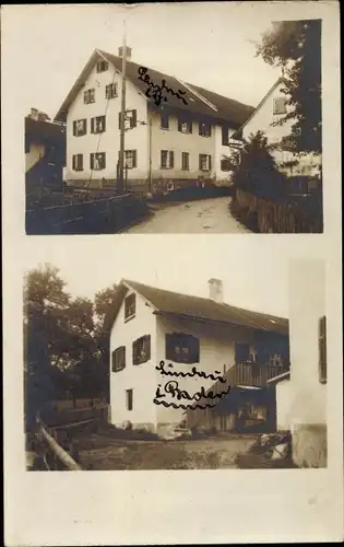 Foto Ak Lindau am Bodensee Schwaben, Blick auf ein Wohnhaus