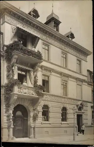 Foto Ak Freiburg im Breisgau Baden Württemberg, Blick auf ein Wohnhaus