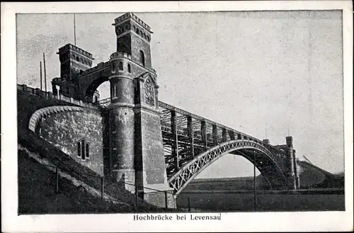 Ak Levensau Neuwittenbek in Schleswig Holstein, Levensauer Hochbrücke