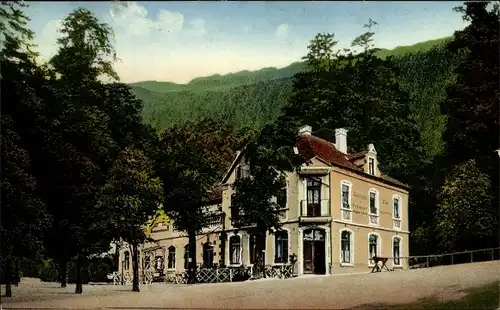 Ak Neustadt an der Orla, Gasthaus Zur Sachsenburg