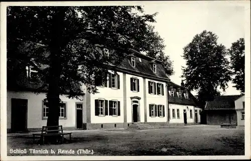 Ak Tännich Breitenheerda Rudolstadt in Thüringen, Schloss