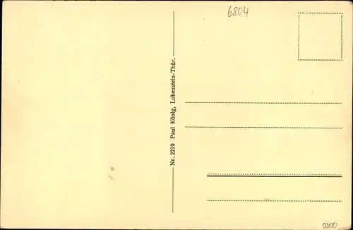 Ak Leutenberg in Thüringen, Partie an der Ilm, Gasthof