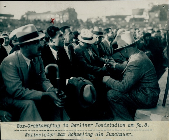 Foto Box Großkampftag Poststadion Berlin, Weltmeister Max