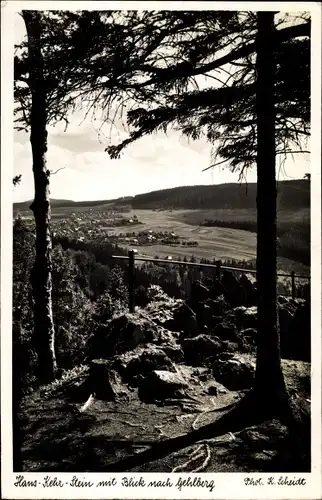 Ak Gehlberg Suhl in Thüringen, Hans Kehr Stein, Panorama