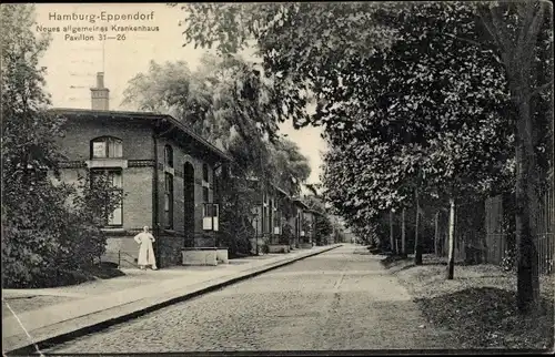 Ak Hamburg Nord Eppendorf, Neues allgemeines Krankenhaus, Pav. 31-26