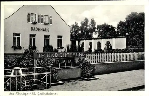 Ak Bad Hönningen am Rhein, Gesundbrunnen