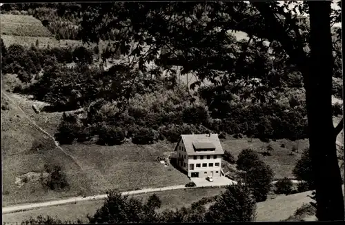 Ak Unterhöllgrund Waldbrunn im Odenwald, Landheim des Helmholtz-Gymnasium Heidelberg