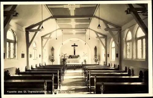 Ak Liebenburg am Harz, Kapelle des St. Theresienstiftes