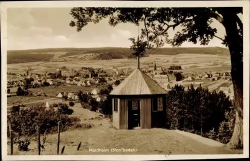 Ak Hardheim im Odenwald Baden, Teilansicht