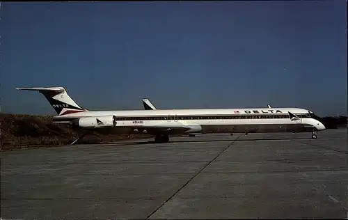 Ak Amerikanisches Passagierflugzeug, Delta, McDonnell Douglas MD-88, DC-9-88
