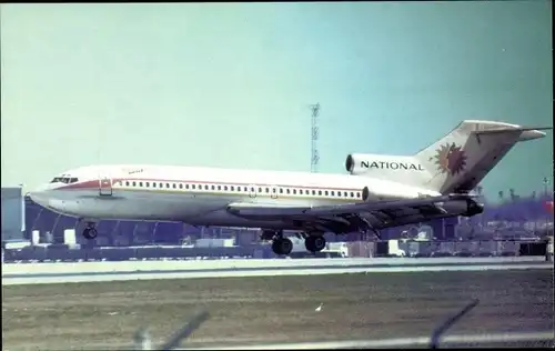 Ak Amerikanisches Passagierflugzeug, National Airlines, Boeing 727