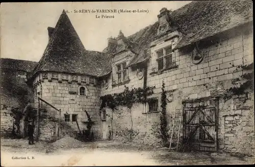 Ak Saint Rémy la Varenne Maine et Loire, Le Prieure