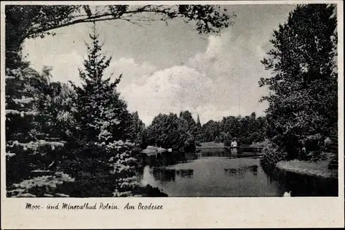 Ak Polczyn Zdrój Bad Polzin Pommern, Brodesee