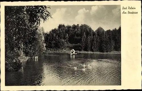 Ak Polczyn Zdrój Bad Polzin Pommern, Brodesee