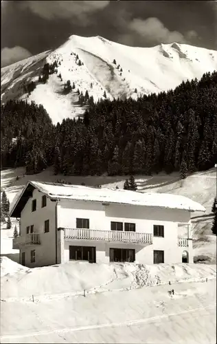 Ak Riezlern Mittelberg Vorarlberg, Fremdenheim Bürk