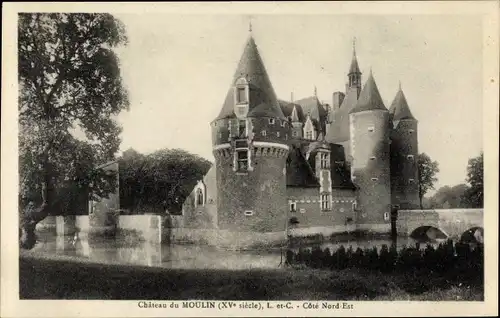 Ak Lassay Loir et Cher, Chateau du Moulin