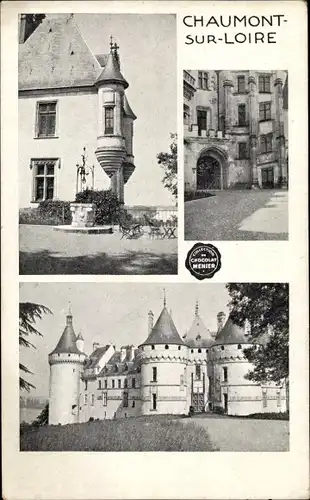 Ak Chaumont sur Loire Loir et Cher, Le Chateau