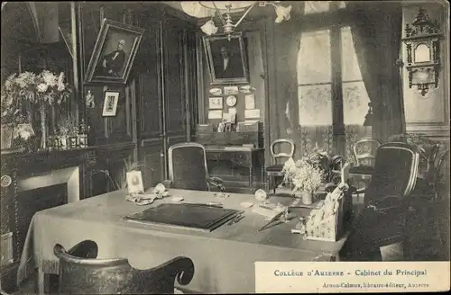 Ak Auxerre Yonne, College d'Auxerre, Cabinet du Principal