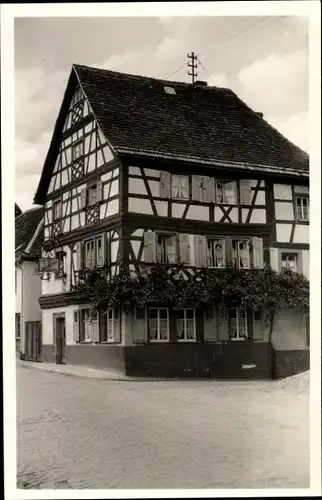 Ak Annweiler am Trifels Pfalz, Gasthaus Zum Storchentor