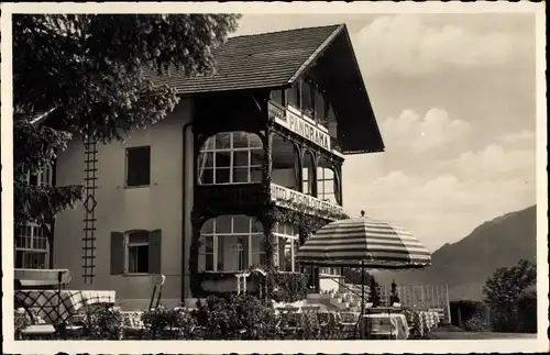Ak Oberstdorf im Oberallgäu, Alpenhotel Panorama