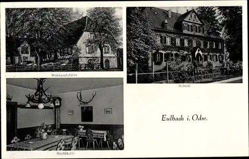 Eulbach Michelstadt im Odenwald, Waldgaststätte Forsthaus, Innenansicht