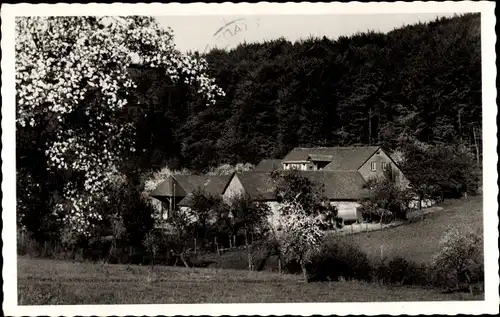 Ak Nieder Beerbach Mühltal b. Darmstadt, Gasthaus zur Waldmühle