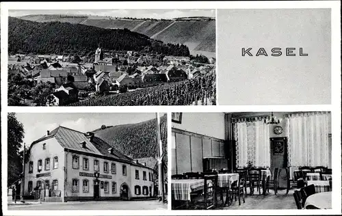 Ak Kasel bei Trier, Hotel Kaseler Hof, Innenansicht