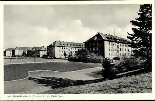 Ak Hellersen Lüdenscheid im Märkischen Kreis, Krankenhaus, Außenansicht