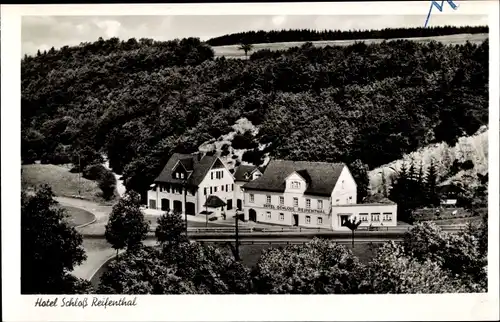 Ak Reifenthal Leiningen im Hunsrück, Blick zum Hotel Schloss