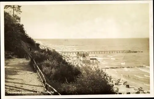 Ak Ostseebad Koserow auf Usedom, Partie am Hochufer