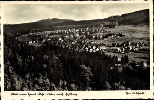 Ak Gehlberg Suhl in Thüringen, Blick vom Hans Kehr Stein